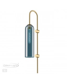 4641/1W PENDANT ODL20 337 золотой/синий Бра E27 60W 220V VOSTI-foto5