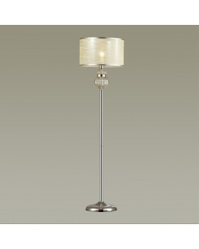 4687/1F CLASSIC ODL20 409 хром/'шампань'/бежевый Торшер E27 1*40W 220V LILIT-foto3