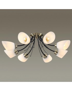 4592/8C COMFI черный, бронза Люстра Потолочная E27 8*40W 220V ELIANA.-foto3