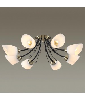 4592/8C COMFI черный, бронза Люстра Потолочная E27 8*40W 220V ELIANA.-foto3