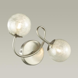 4569/2W VINTAGE LN22 246 никель Бра G9 2*40W 220V CHERRY-foto3