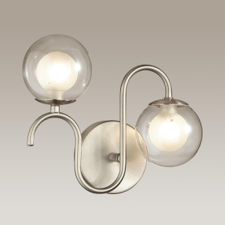 4568/2W VINTAGE LN22 249 никель Бра G9 2*40W 220V FLIPPA-foto3