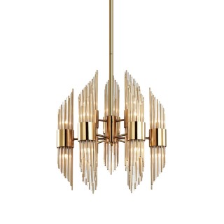 4847/18 HALL ODL21 461 золото/металл/стекло Люстра G9 18*40W FLAMBI-foto6