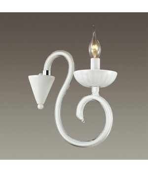 3932/1W HALL ODL18 439 хром/белый Бра IP20 E14 40W 220V ZEFIRO-foto3