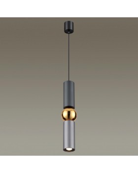 4071/5L L-VISION ODL19 312 серый/золото Подвес GU10 1*5W SAKRA-foto4