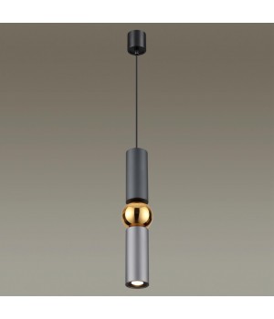 4071/5L L-VISION ODL19 312 серый/золото Подвес GU10 1*5W SAKRA-foto4