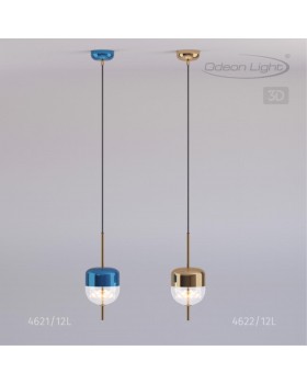 4622/12L L-VISION ODL19 259 золото/прозрачный Подвес LED 12W LARUS-foto4