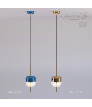 4622/12L L-VISION ODL19 259 золото/прозрачный Подвес LED 12W LARUS-foto4