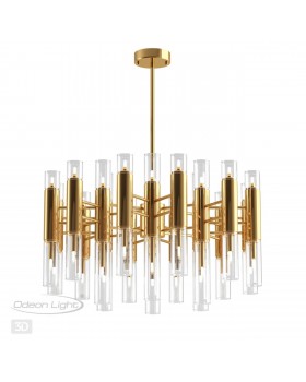 4690/36 HALL ODL20 424 золотой/янтарный Люстра G9 36*40W 220V PEKA-foto4