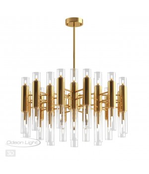4690/36 HALL ODL20 424 золотой/янтарный Люстра G9 36*40W 220V PEKA-foto4