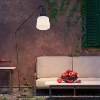 370645 STREET NT19 333 серый Металлическая стойка для подвесного светильника IP44 CONTE-foto3