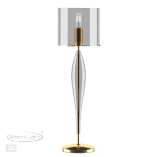 4850/1T STANDING ODL_EX21 55 дымчатый/золото/стекло Высокая Лампа E27 1*60W TOWER-foto6