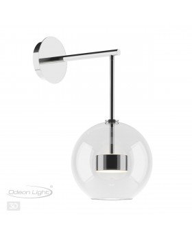 4802/12WL L-VISION ODL21 325 хром/прозрачный Бра с выкл. LED 12W 4000K BUBBLES BUBBLES-foto5