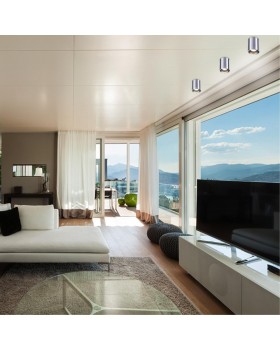 370534 KONST NT19 147 хром Накладной светильник IP20 GU10 220V UNITE-foto3