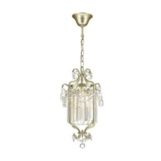 4686/1 CLASSIC ODL20 457 серебристый/хрусталь Подвес E14 1*40W 220V SHARM-foto4