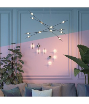 3906/14WL L-VISION ODL20 139 золот/черн/металл Настенный светильник LED 4000K 14W 220V COSTELLA-foto3