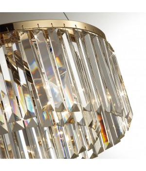 4987/6 CLASSIC ODL22 491 золотой/хрусталь Люстра E14 6*40W VASSA-foto6