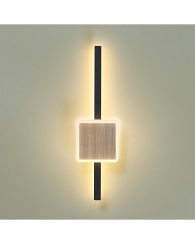 4257/12WL HIGHTECH ODL21 127 черн/бронза/металл Настен.светильник IP20 LED 12W 764Лм 3000K STILO-foto4