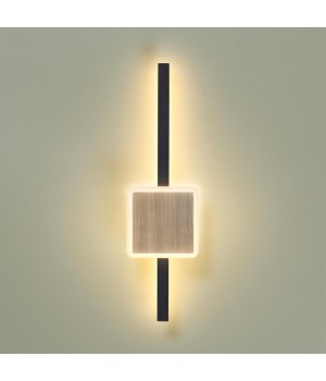 4257/12WL HIGHTECH ODL21 127 черн/бронза/металл Настен.светильник IP20 LED 12W 764Лм 3000K STILO-foto4