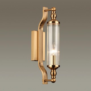 4943/1W DROPS ODL22 539 бронзовый/прозрачный/стекло Настенный светильн. E14 1*40W IP44 TOLERO-foto4