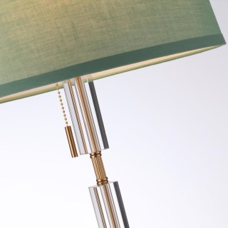 4887/1F MODERN ODL_EX22 89 бронзовый/зеленый/абажур ткань Торшер E27 1*60W LONDON-foto7