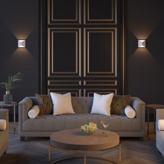 3909/10WL HIGHTECH ODL20 241 белый/металл Настенный светильник LED 3500K 10W 220V IP65 TIBRO-foto3