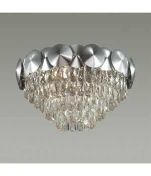 4972/5C HALL ODL22 375 хром/пластик/хрусталь Люстра потолочная E27 5*40W CATRIS-foto4