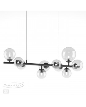 4818/10 MODERN ODL21 395 черный/прозрачный Люстра G9 10*40W TOVI-foto5