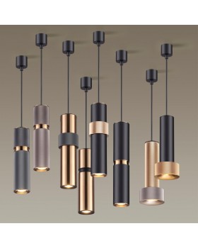 4741/5L L-VISION ODL20 311 черный/золотой Подвес GU10 5W 220V AFRA-foto4