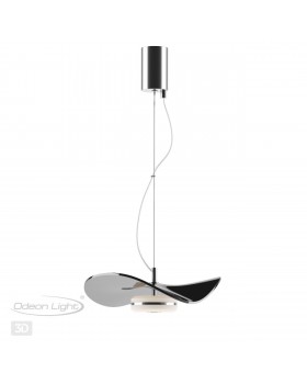 4859/10LA L-VISION ODL_EX21 65 никель/черный/стекло Подвес LED 1*10W 3500K FLUENT-foto5