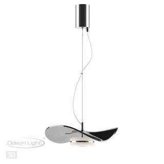 4859/10LA L-VISION ODL_EX21 65 никель/черный/стекло Подвес LED 1*10W 3500K FLUENT-foto5