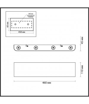 3893/8WL HIGHTECH ODL20 197 золотистый/металл Настенный светильник LED 3000K 8W 220V MAGNUM-foto2