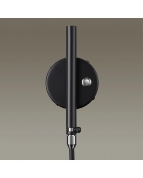 4831/1W WALLI ODL21 523 черный/хром Настенный светильник E27 1*40W KERBI-foto5