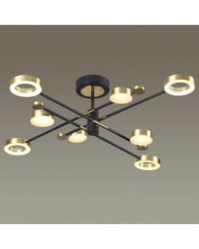 4321/63CL MIDCENT ODL22 169 металл/черный с бронзой Потолочный светильник IP20 LED 58W 2622Лм DENZEL-foto3