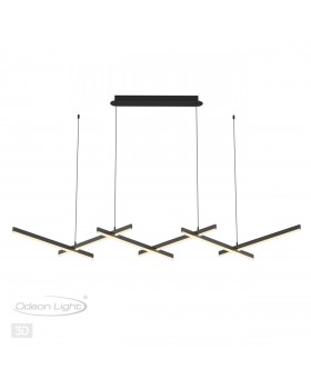 3890/85L L-VISION ODL20 146 черный/металл Подвесной светильник LED 4000K 85W 220V RUDY-foto5