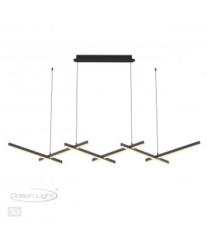 3890/85L L-VISION ODL20 146 черный/металл Подвесной светильник LED 4000K 85W 220V RUDY-foto5