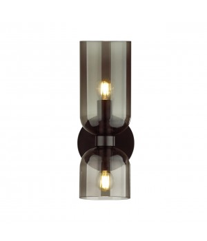 4804/2W MIDCENT ODL21 339 черный/дымчатый Бра с выкл. E14 2*60W ORINOCO-foto6