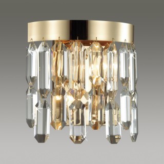 4986/2W HALL ODL22 449 золотой/хрусталь Бра E14 2*40W DAKISA-foto4