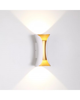 3886/6WG HIGHTECH ODL20 241 бел/золот/металл Настен.светильник LED 4000K 6W 220V IP54 KRISTA-foto4