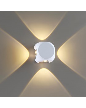 4221/8WL HIGHTECH ODL21 235 бел/металл Настенный светильник IP54 LED 8W 732Лм 3200K MIKO-foto3