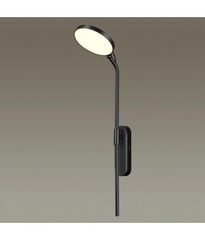 4296/7WL HIGHTECH ODL22 173 черный/металл Настенный светильник IP20 LED 7W 423Лм 3000K REDMOND-foto3