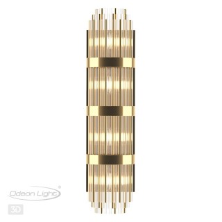 4854/4W HALL ODL_EX21 47 золото/стекло Настенный светильник E14 4*40W высота 890см EMPIRE-foto5