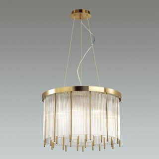 4788/7 HALL ODL21 455 золото/металл/стекло Люстра E14 7*40W YORK-foto4