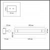 4598/5WL VINTAGE 218 никель Бра IP44 LED 5W 4000K 220V ARNOLD