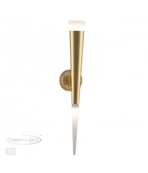 3891/7WG L-VISION ODL20 223 золотистый /металл Настенный светильник LED 3000K 7W 220V VIVAT-foto9