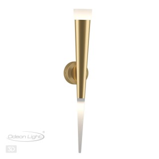 3891/7WG L-VISION ODL20 223 золотистый /металл Настенный светильник LED 3000K 7W 220V VIVAT-foto9
