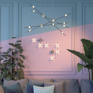 3906/48L L-VISION ODL20 139 золотистый/металл Подвесной светильник LED 4000K 48W 220V COSTELLA-foto3