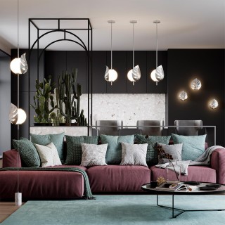 4865/1WA MODERN ODL_EX22 80 серебристый/белый/стекло Бра G9 2*5W JUNGLE-foto3