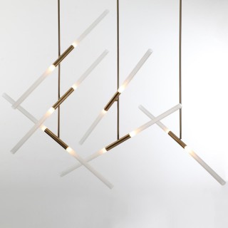 4306/2 HIGHTECH ODL22 115 золото Потолочный светильник IP20 G9 2*40W SOHO-foto5