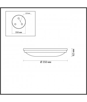 4957/4 WALLI ODL22 513 мат.никель/металл/белый/стекло Настенно-потолочн.светильн. E14 4*40W PELOW-foto2